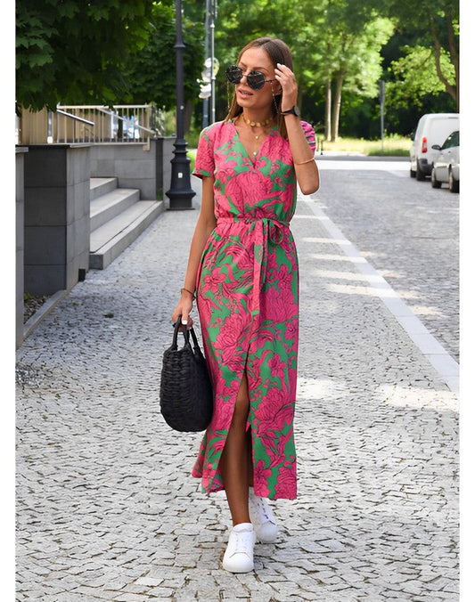 Anna Spring/Summer Floral Print Dress