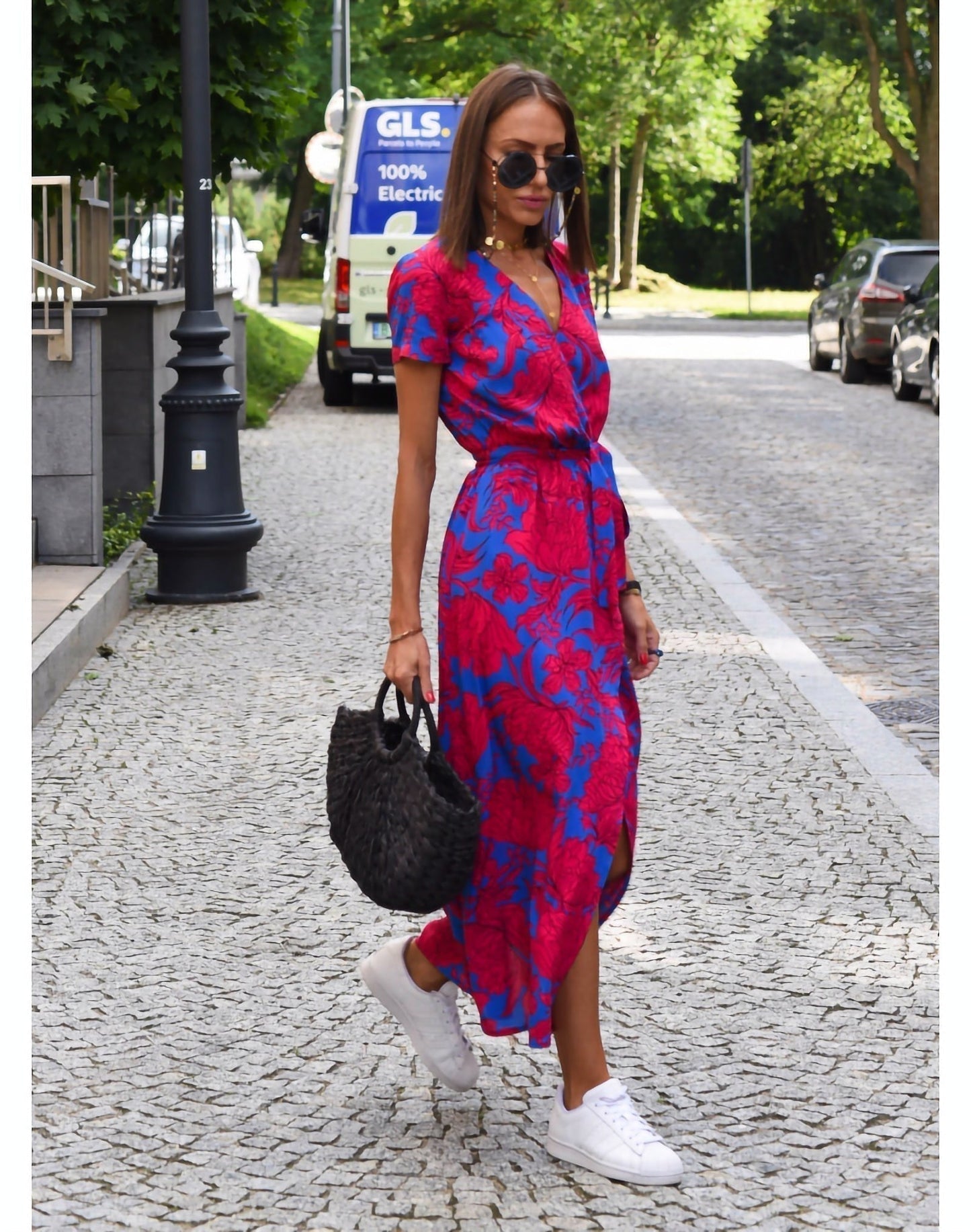 Anna Spring/Summer Floral Print Dress