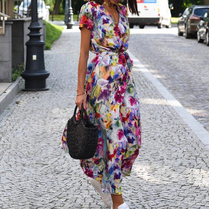 Anna Spring/Summer Floral Print Dress