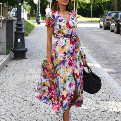 Anna Spring/Summer Floral Print Dress